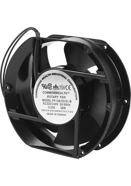 2x Eksenel Fan FP-108EX-S1-B-B 220V 38W Çift Rulman Soğutma Fanı Oval 172X150X51MM (Yurt Dışından) fırsatları