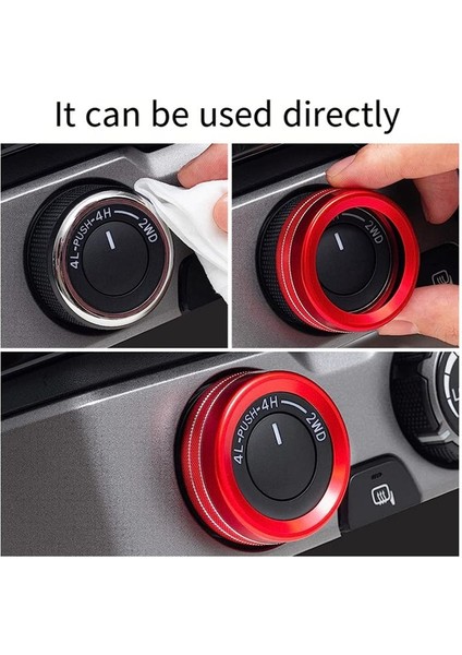 4 Pcs Merkezi Kontrol Klima Anahtar Halkası Toyota Tacoma Için 2016-2021 Ses CD Düğmesi Düğme Kapağı Seti Mavi (Yurt Dışından) fırsatları