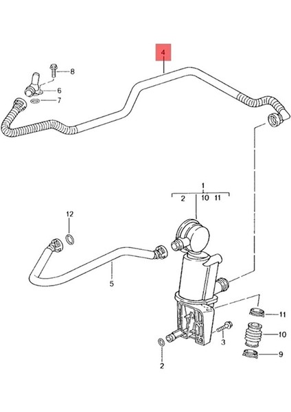 Araba Aksesuarları Radyatör Hortumu 99610714755 Porsche Için 911 Boxster Motor Krank Kordalı Havalandırma Hortumu (Yurt Dışından) indirimleri