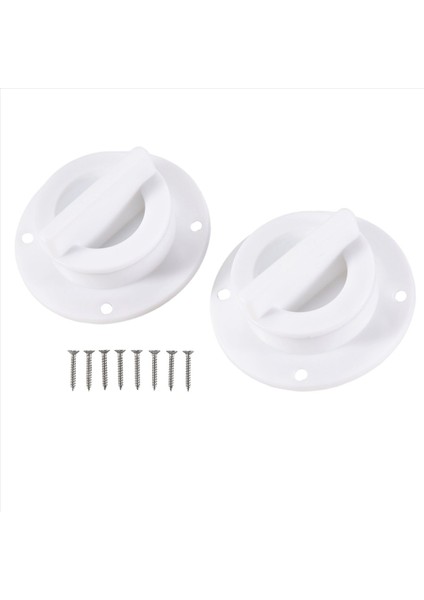 Evrensel Beyaz Naylon Deniz Teknesi Transom Güverte Montaj Tahliye Scupper Valf Vidalı Bung Durdurucu Değiştirme Aksesuarları (Yurt Dışından) fiyatları