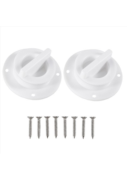 Evrensel Beyaz Naylon Deniz Teknesi Transom Güverte Montaj Tahliye Scupper Valf Vidalı Bung Durdurucu Değiştirme Aksesuarları (Yurt Dışından) modelleri
