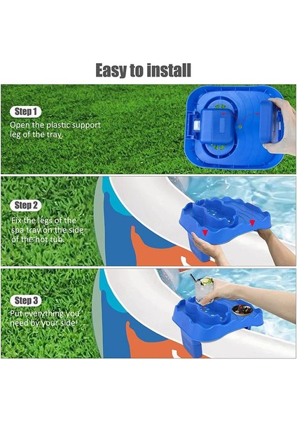 Havuz Fincanı Tutucu Çıkarılabilir Içecek Fincanı Tutucu ve Içecek Tepsisi Intex En Çok Şişme Havuzlarla Uyumlu (Yurt Dışından) modelleri