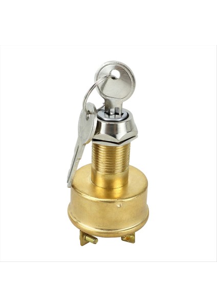 Ağır Hizmet Deniz Ateşleme Anahtarı 15A 12V 3 Tekneler Için 2 Anahtar ile Başlangıçta Konum MP39060-1 50-11621 (Yurt Dışından)