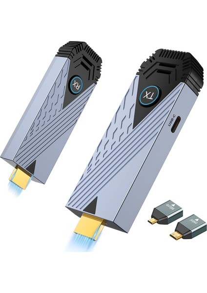 Kablosuz HDMI Görüntü Aktarıcı Seti (Verici + Alıcı) | 1080P | R3 Model | 30M Menzil | Plug & Play fırsatları