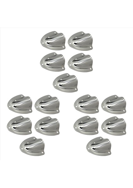 15 Adet Deniz Sınıfı Paslanmaz Çelik Büyük Havalandırma Yat Teknesi Için Büyük Havalandırma Gemisi Yelkenli Gemi Aksesuarı Deniz Donanımı (Yurt Dışından)