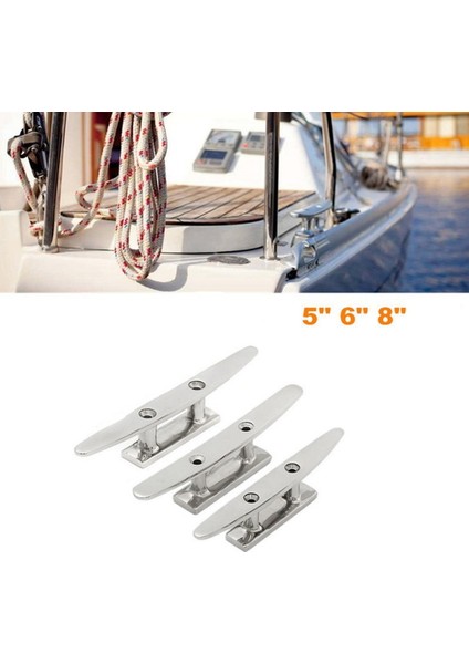 5 Inç Açık Taban Tekne Kabuğu 316 Paslanmaz Çelik Donanım Tekne Deniz Tekne Güverte Halat Tie Yat Aksesuarları Için (Yurt Dışından) fiyatları