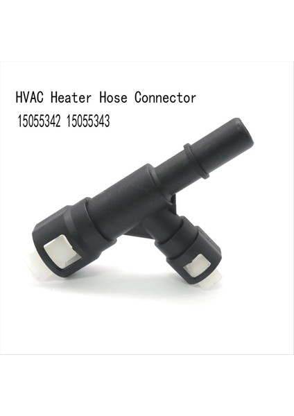 2pcs Hvac Isıtıcı Hortum Konnektörü Chevrolet Gmc Cadillac Banliyö Escalade Tahoe Yukon 02-14 15055342 15055343 Siyah (Yurt Dışından) modelleri