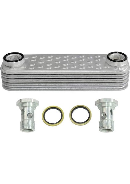 Land Rover Keşif ve Defender Td5 Onarım Kiti PBC500230 ERR7220 PBC101270K PBC000100K Için Motor Yağı Soğutucu (Yurt Dışından)