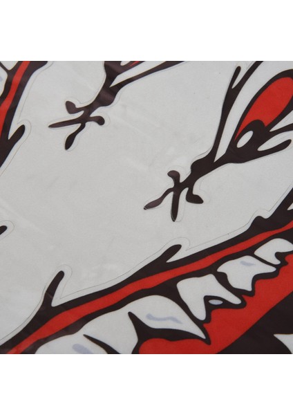 4pcs Su Geçirmez Vinil Çıkartma Köpekbalığı Dişi Kayak Tekne Araba Kamyon Sticker Diy Komik Kürek Çıkartması (Yurt Dışından) indirimleri