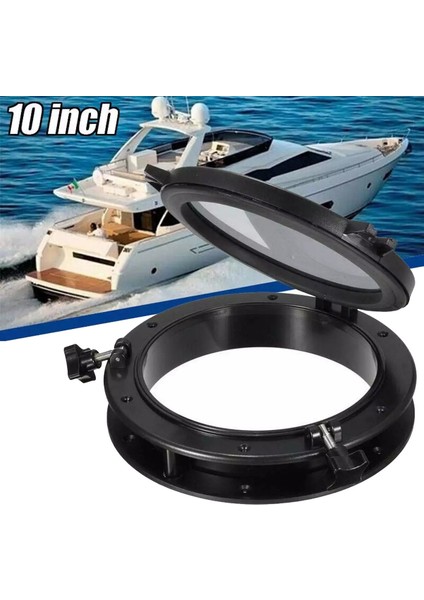 10 Inç Rv Tekne Yat Yuvarlak Portlight Pencere Aksesuarları (Yurt Dışından) fiyatları