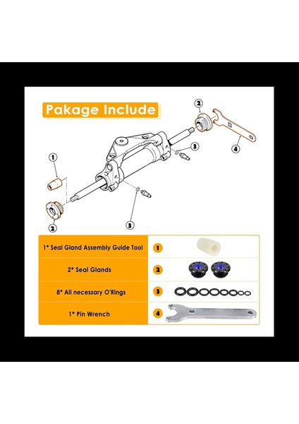 2x HS5157 Ön Montaj Hidrolik Direksiyon Silindir Contası Kiti Seastar Pivot HC5340 HC5341 HC5358 HC5365 HC5375 (Yurt Dışından) indirimleri