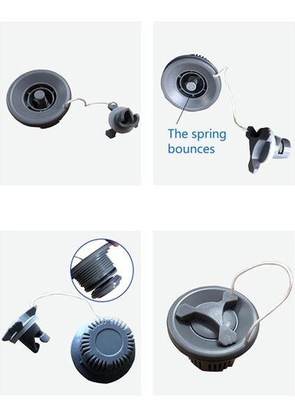 6 Delikli Kayak Kauçuk Tekne Emme Vanası Balıkçı Tekne Fırtınası Boat Emme Vanası Hava Nozul Teli Çizim Alt Aksesuarlar (Yurt Dışından) modelleri