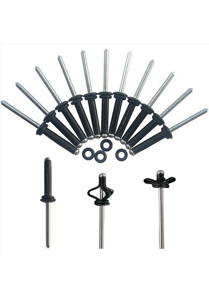 60 O Yüzük ile 60 Pc Tri-Grip Perçin Derin Su Için Kayık Kano ve Tekne Için Derin Su Için Üç Kat Üç Tri Ampul (Yurt Dışından) fiyatları