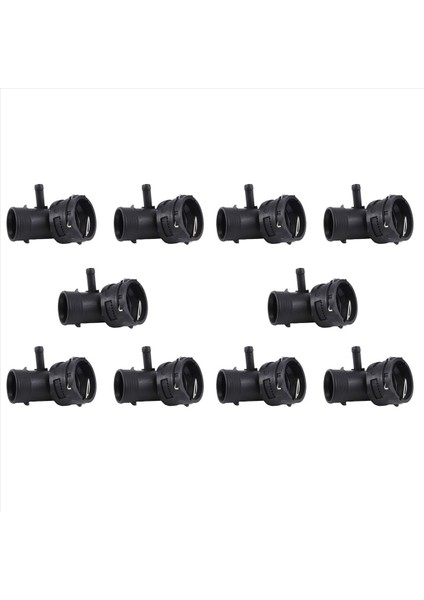 10X Yeni Araba Soğutma Suyu Hortumu Konnektörü Üst Boru Radyatör Adaptörü Audi Q7 Vw Touareg 7l Tdı 7L612291H (Yurt Dışından)