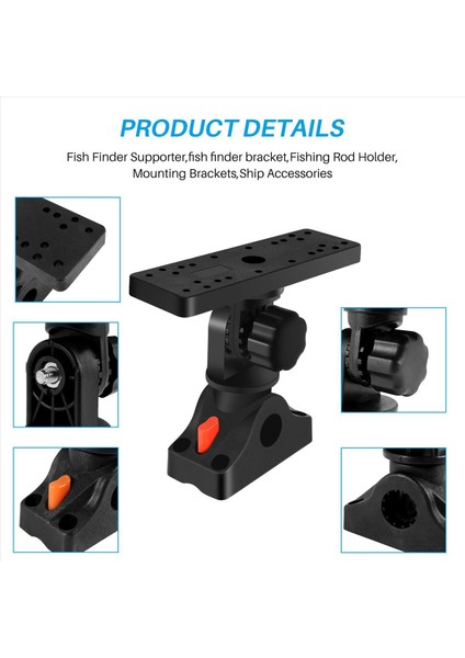 3x Evrensel Deniz Balık Bulucu Mount Fishfinder Gps Plaka Dönen Tekne Destekçisi (Yurt Dışından) indirimleri