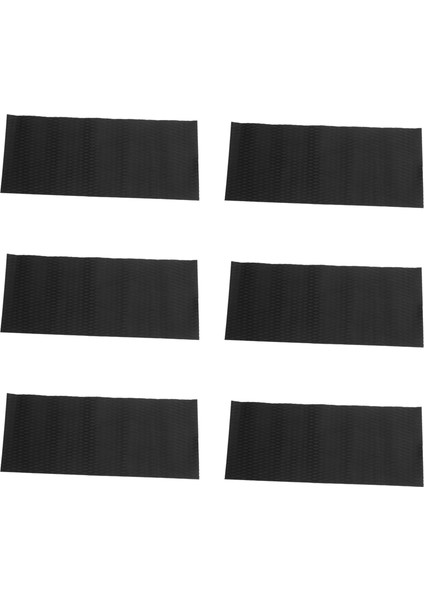 6x Su Scooter Sıkılmamış Deniz Döşeme Sentetik Eva Köpük Sayfası 37X92CM Jet-Ski Siyah Sörf Tahtası Mat Ski Kayma (Yurt Dışından)