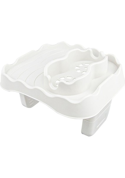 Havuz Fincanı Tutucu Çıkarılabilir Içecek Fincanı Tutucu ve Içecek Tepsisi Intex En Çok Şişme Havuzlarla Uyumlu (Yurt Dışından)