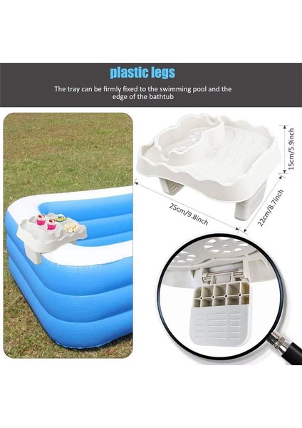 Havuz Fincanı Tutucu Çıkarılabilir Içecek Fincanı Tutucu ve Içecek Tepsisi Intex En Çok Şişme Havuzlarla Uyumlu (Yurt Dışından) fiyatları