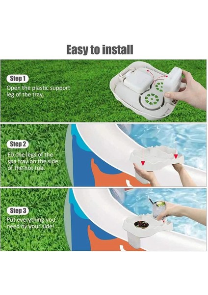 Havuz Fincanı Tutucu Çıkarılabilir Içecek Fincanı Tutucu ve Içecek Tepsisi Intex En Çok Şişme Havuzlarla Uyumlu (Yurt Dışından) modelleri