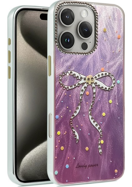 CPT16 iPhone 16 Pro Max Kılıf Blade Aynalı Desenli Kapak - Desen 1