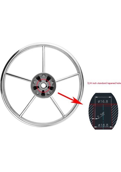 Tekne Direksiyon Simidi Paslanmaz Çelik 5 Konuşma 13 5inç Çoğu Deniz Yat Teknesi Teknavat Ekipmanı Aksesuarları (Yurt Dışından) indirimleri