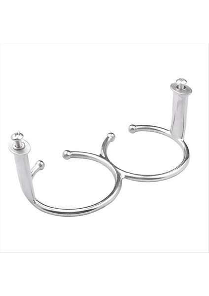 Çift Yüzük Içecek Tutucu Açık Ring Tasarım Deniz Teknesi Rv-Camper Cilalı Parçalar Deniz Sınıfı Paslanmaz Çelik Kupa Tutucu (Yurt Dışından)