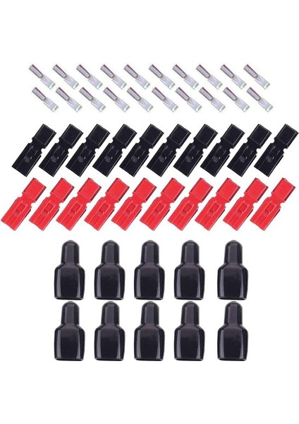 Anderson Powerpole Birbirine Bağlı Fiş Terminalleri Için 10 Çift 30A 600V Güç Konektör Aksesuarları Yalıtım Kapağı (Yurt Dışından) modelleri