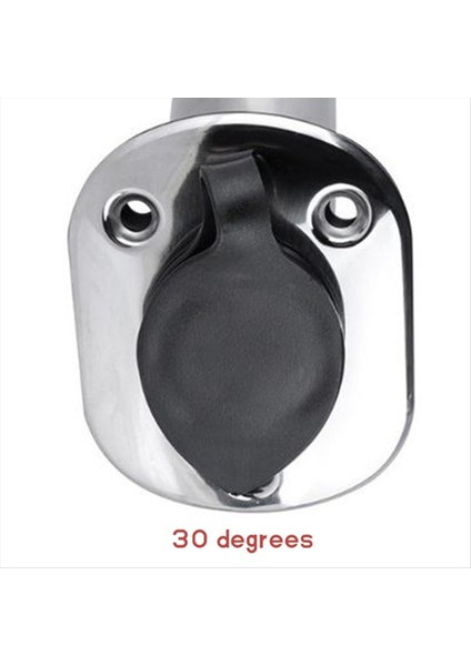 Balıkçı Çubuk Tutucu Paslanmaz Çelik Gömülü Balıkçı Çubuk Tutucu Deniz Tekne Aksesuarları 30 Derece 2 Pcs (Yurt Dışından) fiyatları