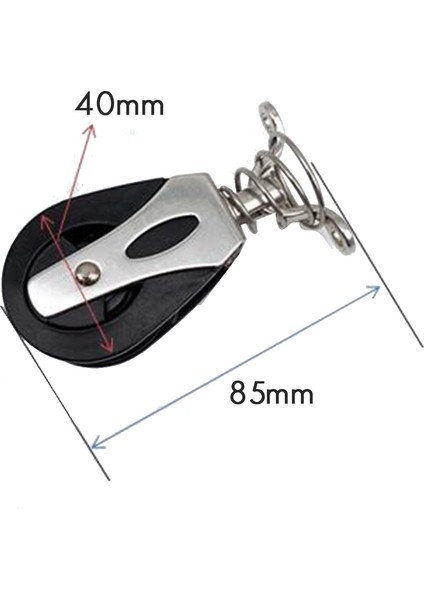 Paslanmaz Çelik Naylon Kasnak Bloğu Yelkenli Tekne Yükleme Tek Kayık Kasnak Bloğu Kaldırma Döner Rulman (Yurt Dışından) fiyatları