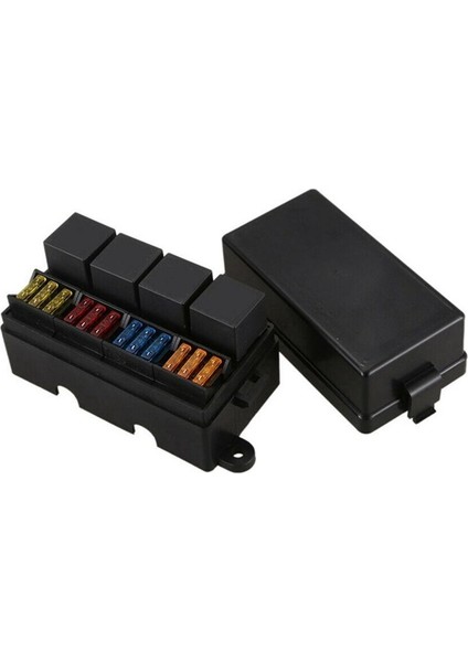 12 Yol Rölesi Sigorta Bloğu 5 Röle ve Metalik Pim Kaç Terminalleri ile Evrensel Su Geçirmez Sigorta Röle Kutusu (Yurt Dışından) fiyatları
