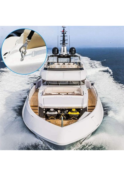 45PCS Paslanmaz Çelik Gaga Plaka Göz Tabakları Tavan Kancası Kayak Göz Plakası Kayak Kano Kayak Kano Tıkma (Yurt Dışından) fırsatları