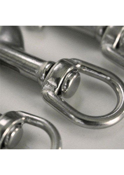 Paslanmaz Çelik Döner Karakalı Serbest Bekleme Teknesi Ankraj Zinciri Göz Kemeri Döner Snap Snap Hook Deniz Mimari 1500KG (Yurt Dışından) fırsatları