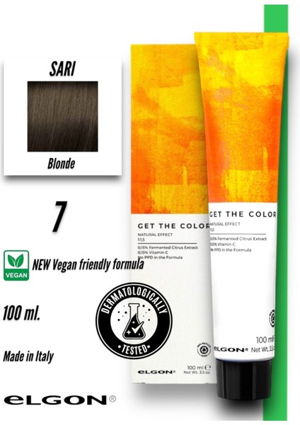 Get The Color 7 Profesyonel Saç Boyası (100 Ml.) (Oksidansız)