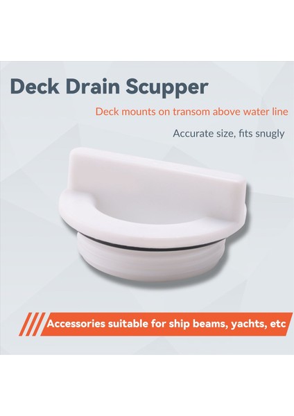 Yeni Su Valfı Güverte Tahliye Scupper Tahliye Valf Çıkışı Deniz Teknesi Raft Yat (Yurt Dışından) indirimleri