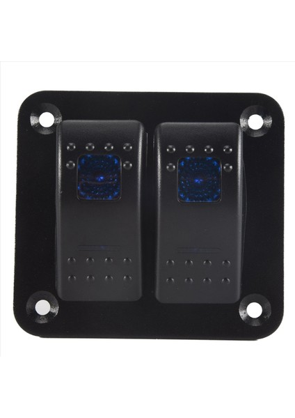 2 Çete Rocker Anahtar Paneli 5pin Kapalı Kablolu Rocker Switch Araba Deniz Atv Römork Mavisi Için Su Geçirmez Anahtar Panel (Yurt Dışından) modelleri