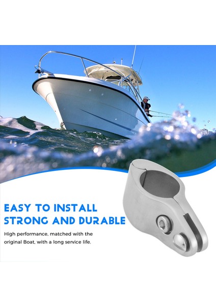 25MM Bağlantı Teknesi Bimini Üst Menteşeli Çene Slayt Deniz Donanımı 316 Paslanmaz Çelik 2 Vidalı Kolay Montaj (Yurt Dışından) indirimleri