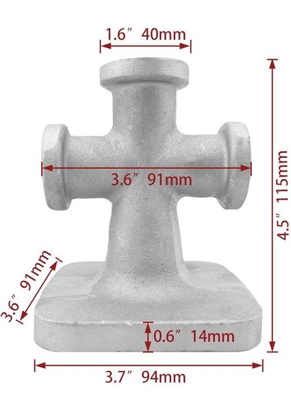 Tekne Tek Çapraz Bullard Dock Mooring Cleat Çapraz Bit Çapraz Bullard Katı Katı Katı Tekne Güverteleri Için (Yurt Dışından) indirimleri