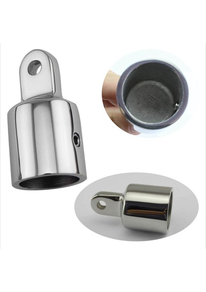 2x Tek Vidalı 20MM Göz Uçlu Bimini Üst Donanım Deniz Teknesi Yat Dış Göz Ucu Gölgelik Tüp Ucu (Yurt Dışından) fırsatları