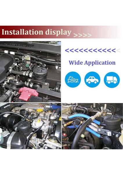 Araba Universal Provent 200 Petrol Ayırıcının Yakalama Ford Devriyesi Turbo 4WDS Için Filtreleyebilir Toyota Landcruiser (Yurt Dışından) modelleri