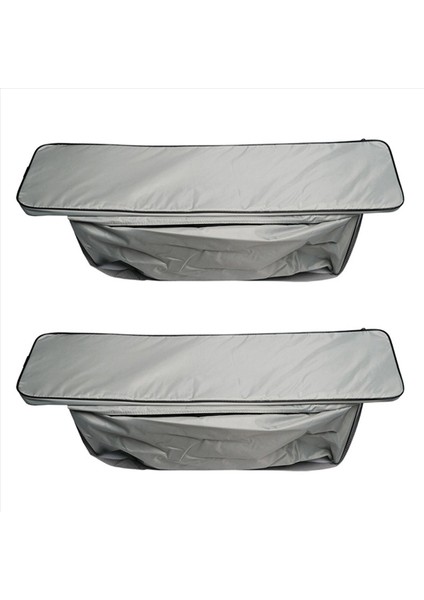 2x Kano Şişme Tekne Koltuk Depolama Çantası Yastıklı Koltuk Yastık Koltuk Torbası Depolama Çantası Yastık (Yurt Dışından)