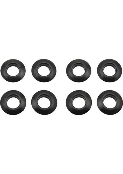 8pcs Evrensel Kayık Kano Sal Kürek Kürek Damlası Halkaları Sıçrama Korumaları Halka Kürek Aksesuarları Yedek (Yurt Dışından)