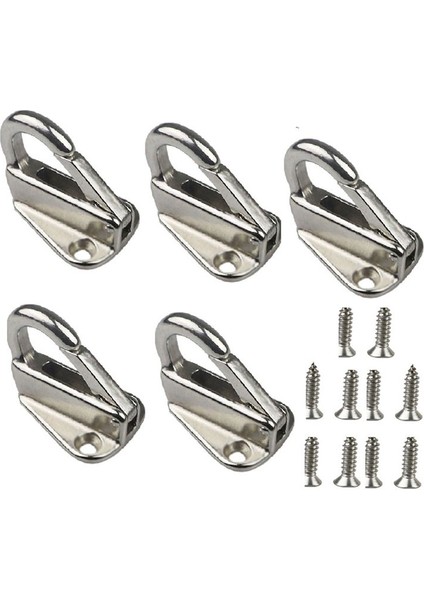 Fender Hook Snap Paslanmaz Çelik 316 Yay Kilitli Halat Halat Teknesi Takım Tug Gemi Tekne Deniz Donanımı 5 Pcs (Yurt Dışından)