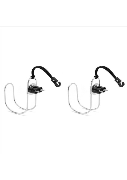 2x Paslanmaz Çelik 304 At Nalı Yaşam Şamandıraları Yüzme Yüzük Tutucu Gemi Şamandıra Braketi Lifebuoy Braket Tekne Aksesuarları (Yurt Dışından)