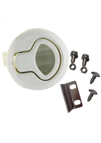 3x Mandal Kapak Yuvarlak Çekme Mandallama Floş Çekme 1/4 Kapı Tekne Güverte Hatch Rv Çekmeceler Dolap Yat (Yurt Dışından) fiyatları