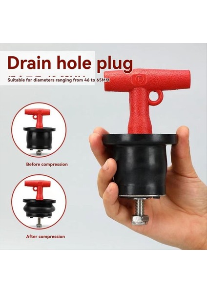 T Şeketli Tekne Tahliye Tapası Kauçuk Durdurucu Su Geçirmez Conta Deniz Yat Güverte Takma Aksesuarları (Yurt Dışından) fiyatları