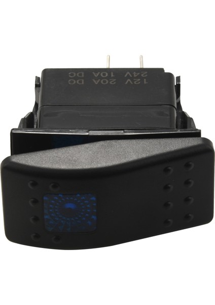 3x 12V 20 Amper Su Geçirmez Mavi LED Açık/kapalı Tekne Marine Spst 3p Rocker Switch Işık (Yurt Dışından) fiyatları