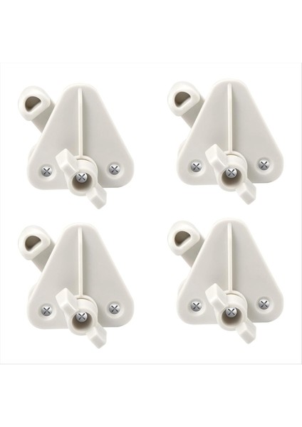 Pontoon Gate Mandal Değiştirme Kiti 4pcs Pontoon Gate Mandal 1-1 25 Inç Çerçeveler Tekne Kapı Mandalları Menteşeli Kapılar (Yurt Dışından)