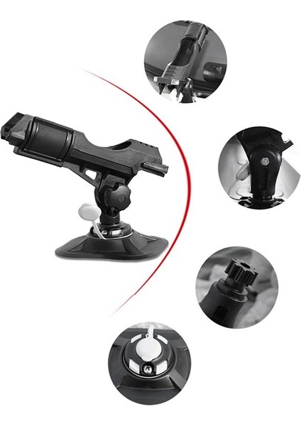 Tekne Kayık Olta Çubuğu Tutucu Aksesuarları Küçük Tekne Sal Balıkçılık Aracı Pvc Sup Tahta Çubuk Tutucu Düzeltme Kutup Montaj Açısı (Yurt Dışından) fırsatları