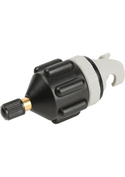 Sup Kürek Hava Meme Kayağı Hava Valf Adaptörü Yerleşik Pompa Şişirilebilir Adaptör Pompası Hava Şişirme Konnektör Aracı (Siyah) (Yurt Dışından)