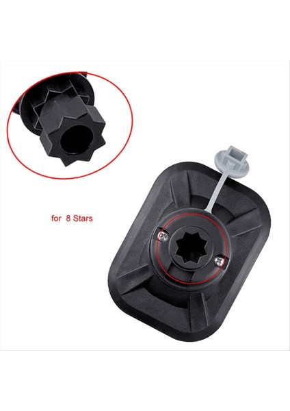 Pvc Şişirilebilir Tekne Balıkçı Çubuk Tutucu Mount Kayak Sörf Tahtası Fixer Fish Gps Glue-On Montaj Pad (Yurt Dışından) modelleri